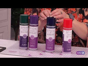 Crafter's Companion Stick and Spray Mounting Adhesive (PURPLE CAN)