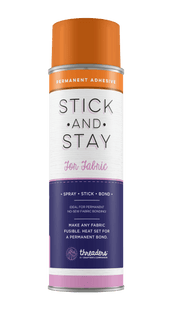 Crafter's Companion Stick and Stay Adhesive For Fabric (ORANGE CAN)