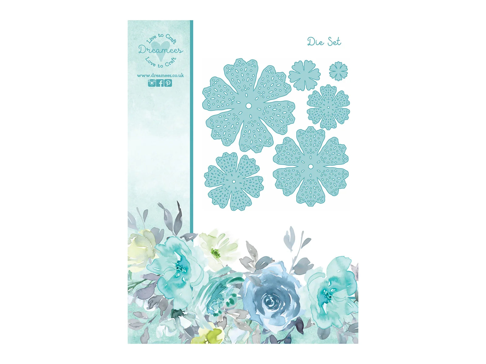Lacy Flowers Die Set