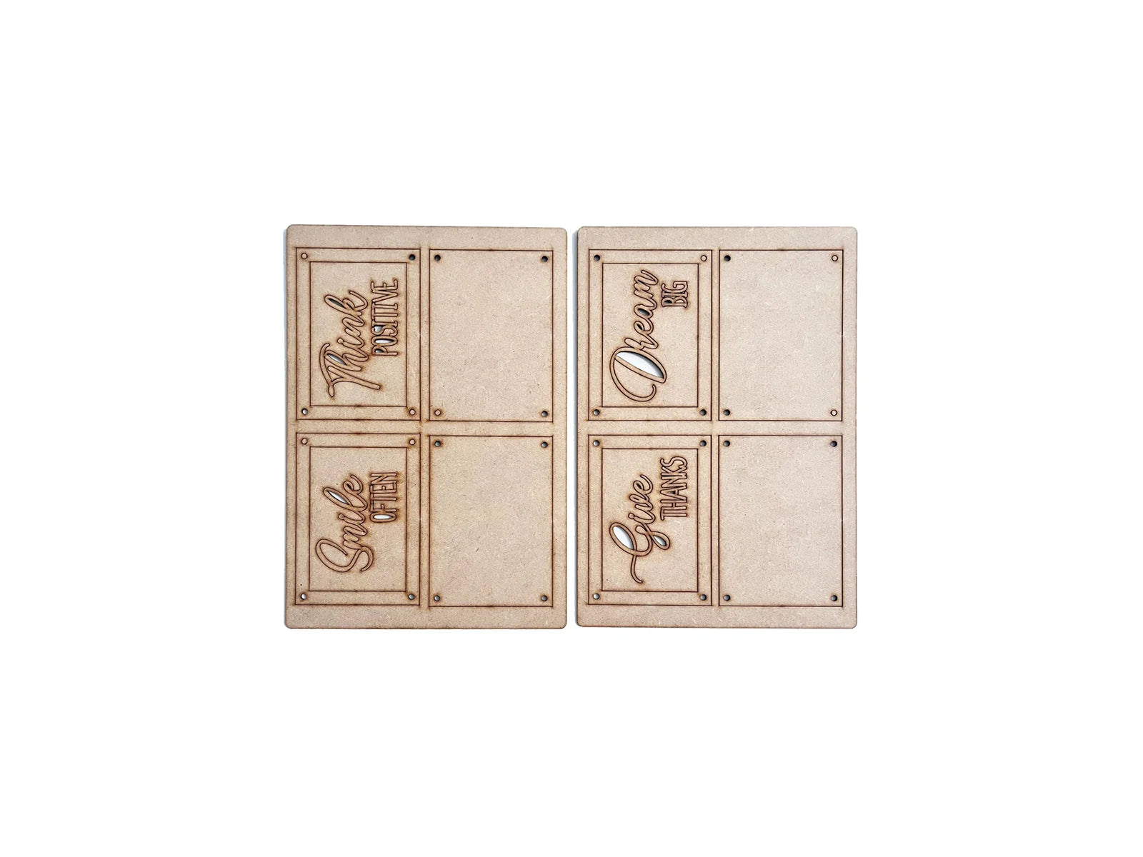 Positive Sentiments Layering Plaque Collection