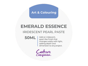 Crafters Companion Iridescent Pearl Paste Emerald Essence