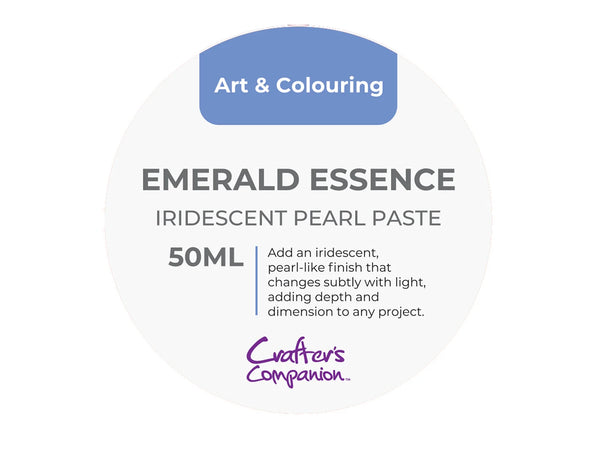 Crafters Companion Iridescent Pearl Paste Emerald Essence