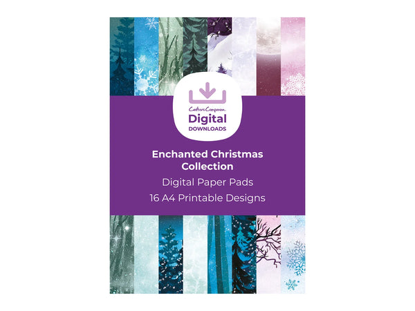 Enchanted Christmas Collection - Digital Paper Pad