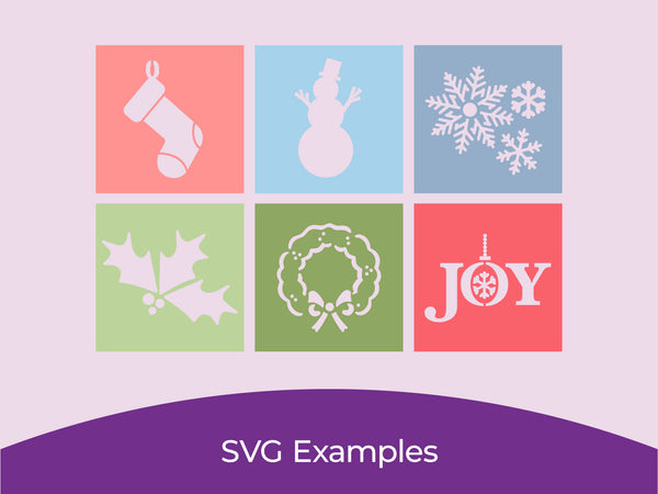 Crafters Companion Stencil Set - Christmas