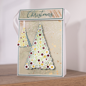 Crafter's Companion Stamp, Die and Stencil Set - Christmas Tree