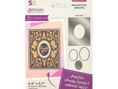 Gemini Simple Create a card Die - Enchanted Dreams