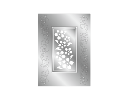 Gemini Create a Card Frame Die - Floral Edges