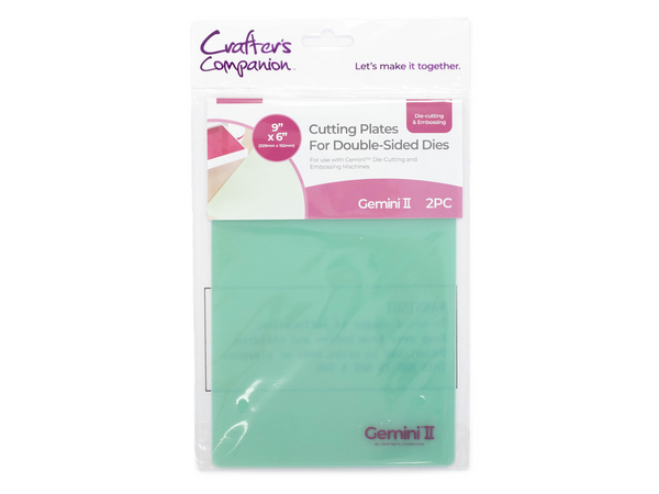 Gemini II Accessories - 9x6 Cutting Plates for Double-Sided Dies