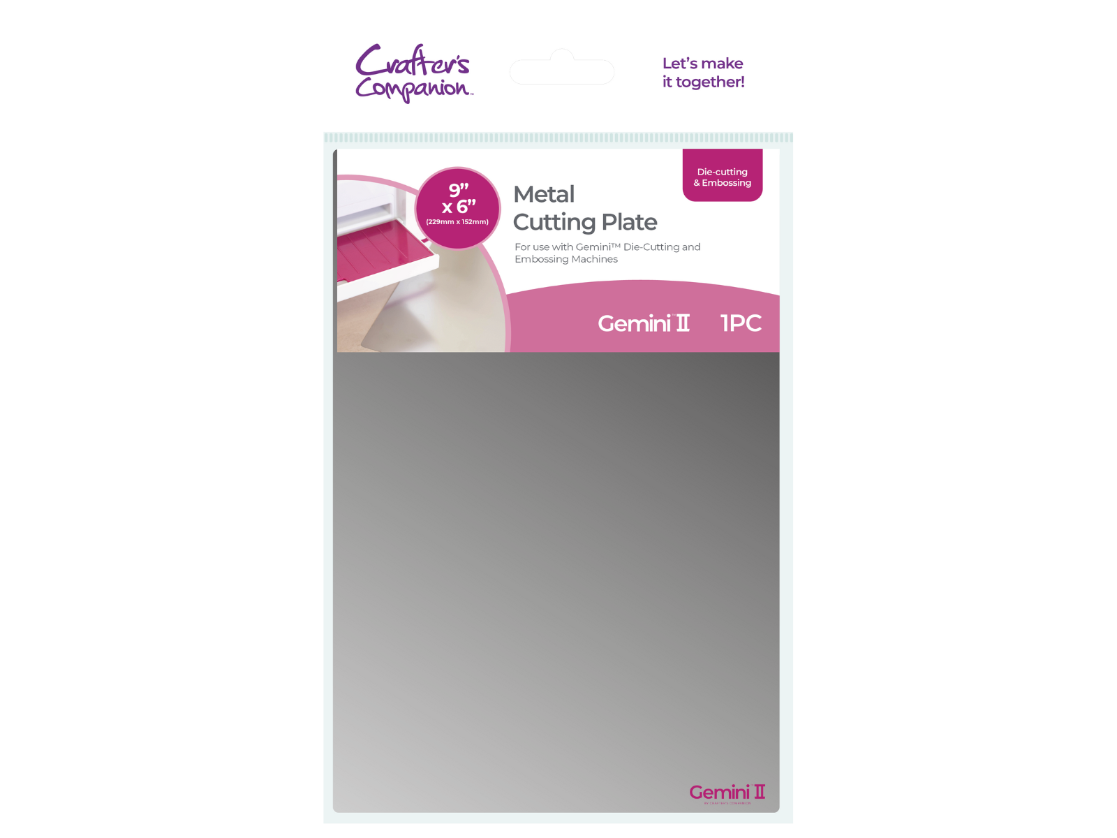 Gemini II Accessories - 9x6 Metal Cutting Plate