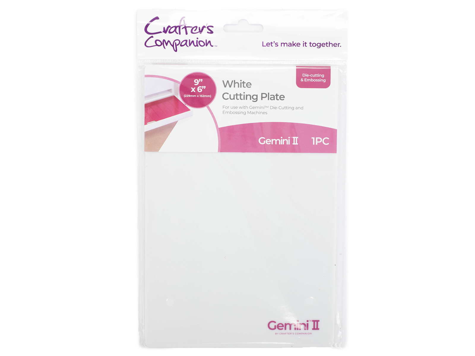 Gemini II 9x6 Accessories 9x6- White Cutting Plate