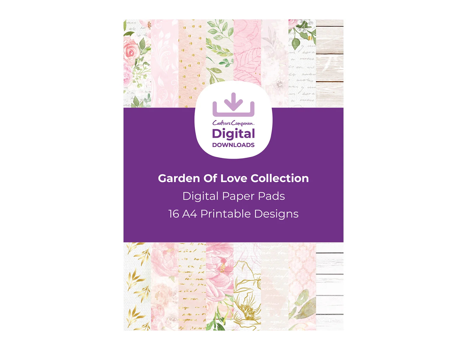 Garden of Love Collection - Digital Paper Pad