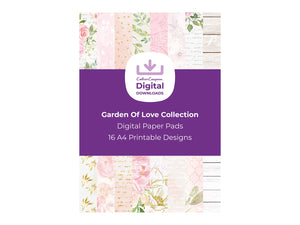 Garden of Love Collection - Digital Paper Pad