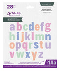 Gemini- Multi Craft Dies - Appliqué - Lowercase Alphabet