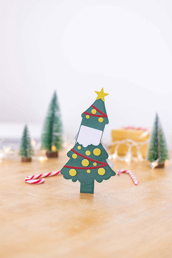 Gemini - Create-a-Card - Message Reveal Dies - Christmas Tree