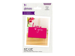 Gemini Expressions Die - Love You
