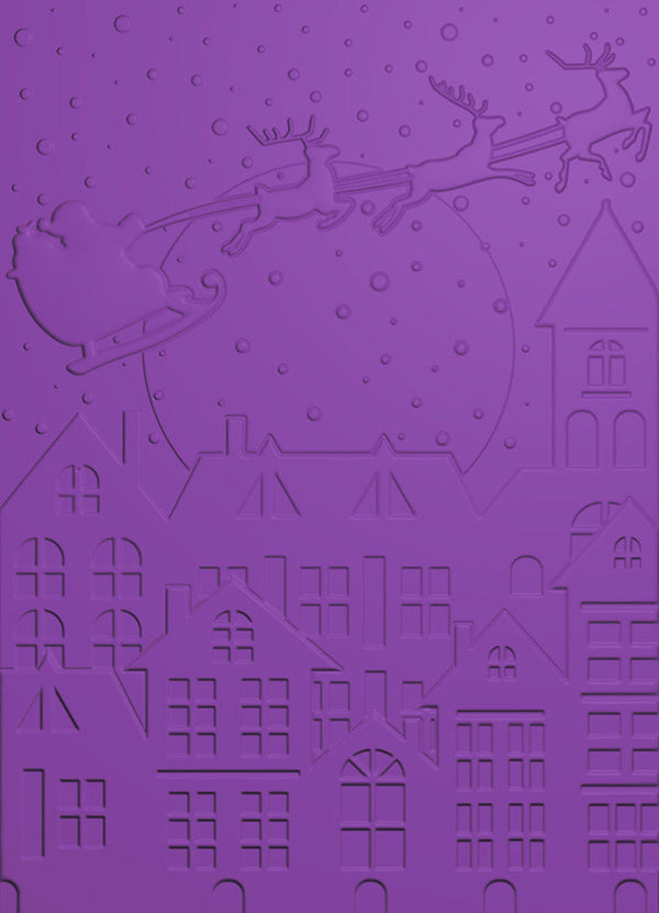 Gemini 3D Embossing Folder & Stencil - Over the Rooftops