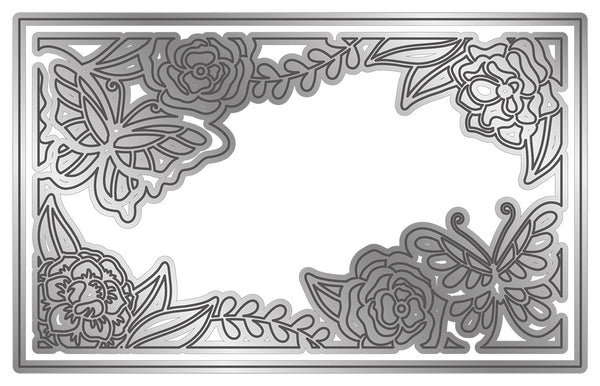 Gemini Create-a-card Paper Piecing Die – Butterflies and Blooms