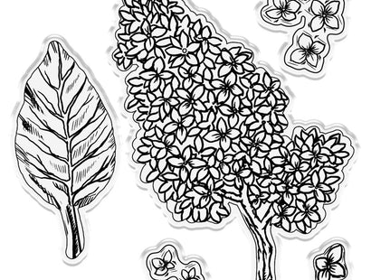 Gemini Decoupage Flower Stamp and Die - Lovely Lilac