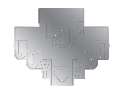 Gemini Die - Expressions - Shaped Pop Out - Just For You