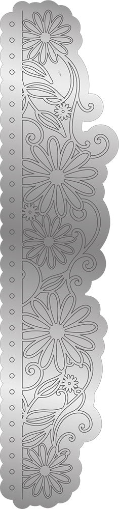 Gemini Edgeable Timeless Border Die - Ditsy Daisies