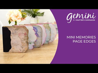 Gemini Edgeables Die Mini Memories - Page Edges