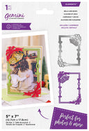 Gemini Elements Fancy Frame Die - Bells and Bows
