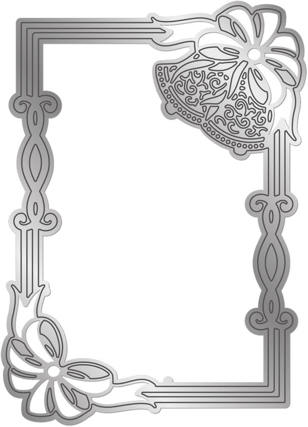 Gemini Elements Fancy Frame Die - Bells and Bows
