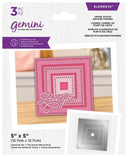 Gemini Elements Nesting Frame Die - Cross Stitch Square