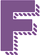Gemini Expressions Die - Shadow Alphabet F