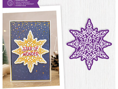 Gemini Expressions Intricate Christmas Sentiments Die - Star of Wonder