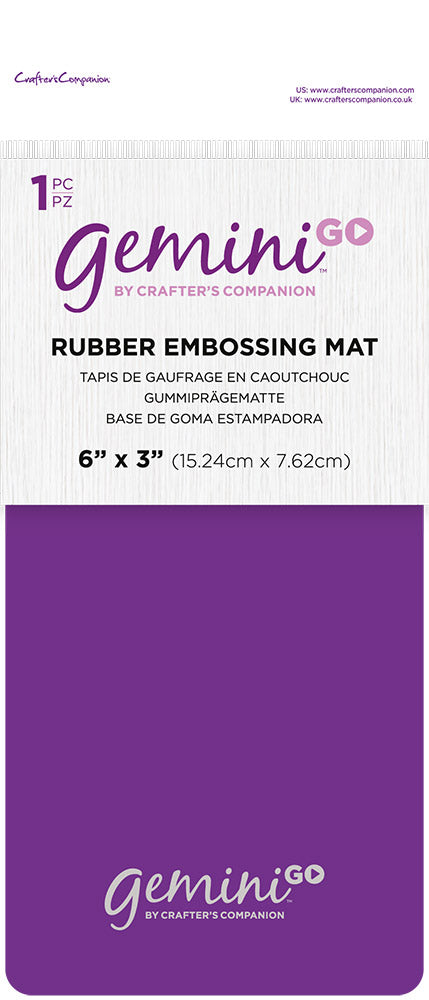 Rubber Embossing Mat | Crafter's Companion | Crafters Companion EU