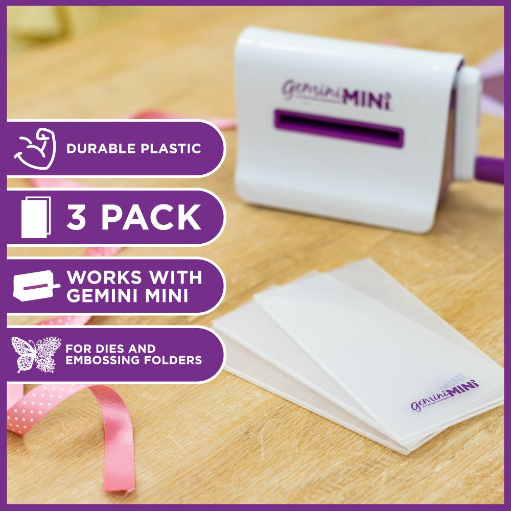 Gemini II Mini Accessories - Plastic Folder - 3 pack