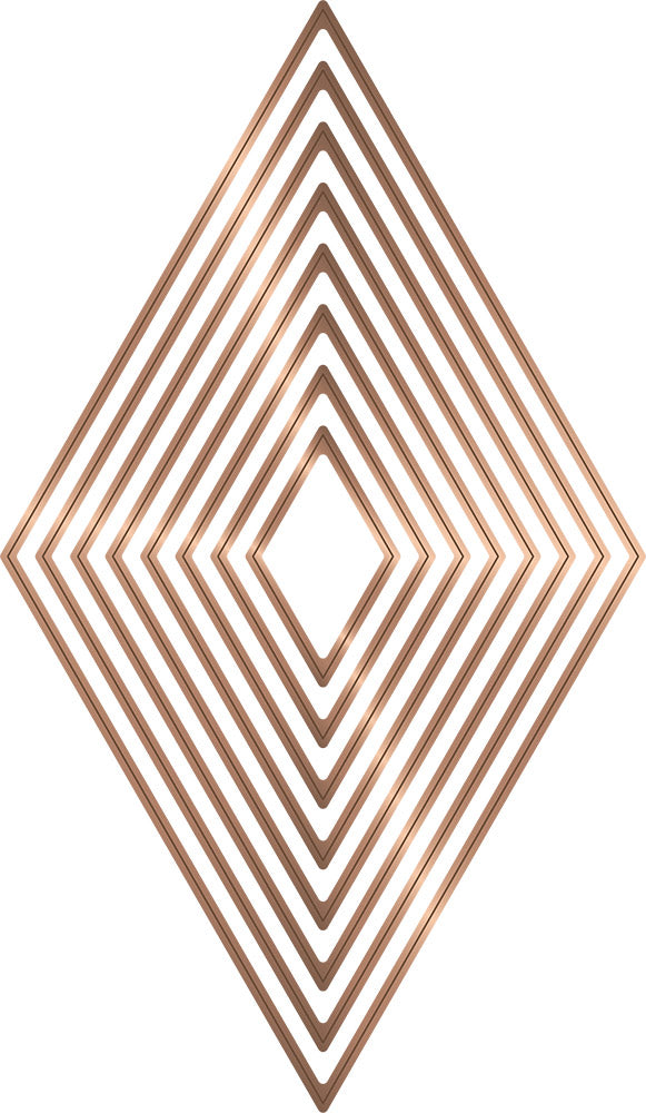 Gemini Multi Media Patchwork Dies - 60mm Diamonds