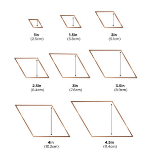 Gemini Multi Media Patchwork Dies - 60mm Diamonds