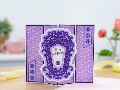 Gemini Ornate Pop Out Create a Card Die - Majestic Damask