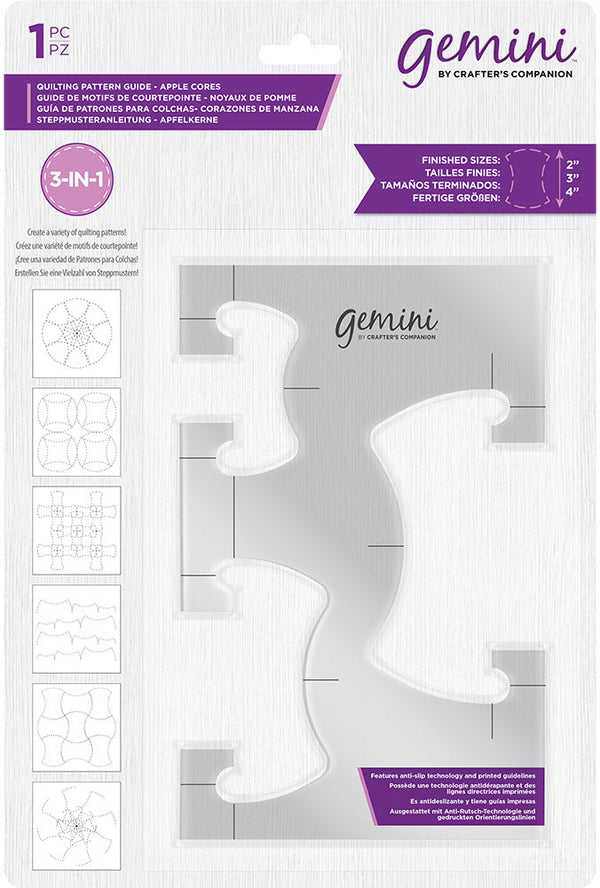 Gemini Quilting Pattern Guides Starter Kit