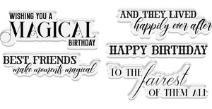 Gemini Zig Zag Scene Builder Stamp and Die - Once Upon a Time