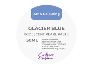 Crafters Companion Iridescent Pearl Paste Glacier Blue