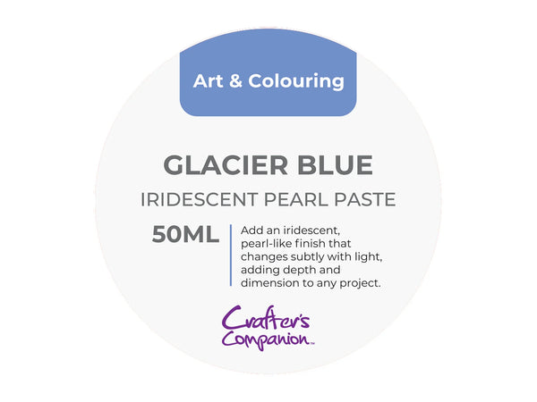 Crafters Companion Iridescent Pearl Paste Glacier Blue