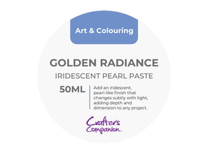 Crafters Companion Iridescent Pearl Paste Golden Radiance