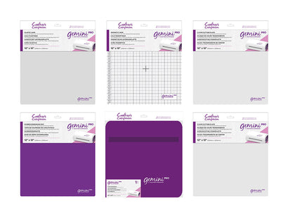 Crafter's Companion Gemini Pro 12"x12" Plate Bundle
