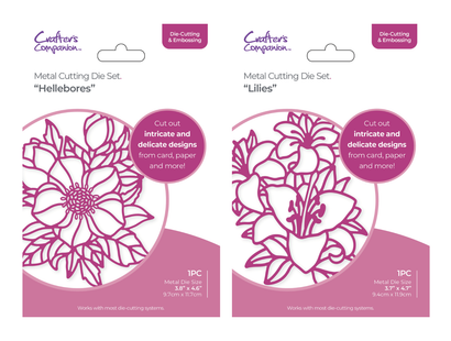 CC Paper Piecing Starter Kit- AS3- Hellebores & Lilies