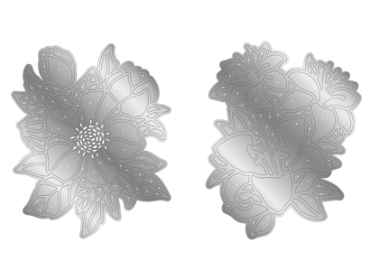 CC Paper Piecing Starter Kit- AS3- Hellebores & Lilies