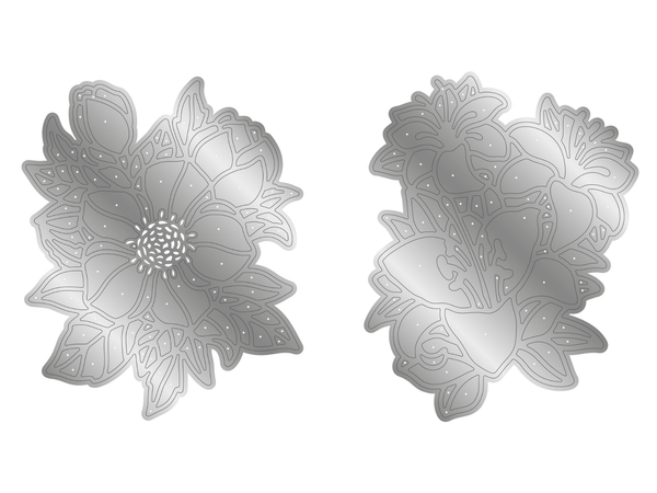 CC Paper Piecing Starter Kit- AS3- Hellebores & Lilies