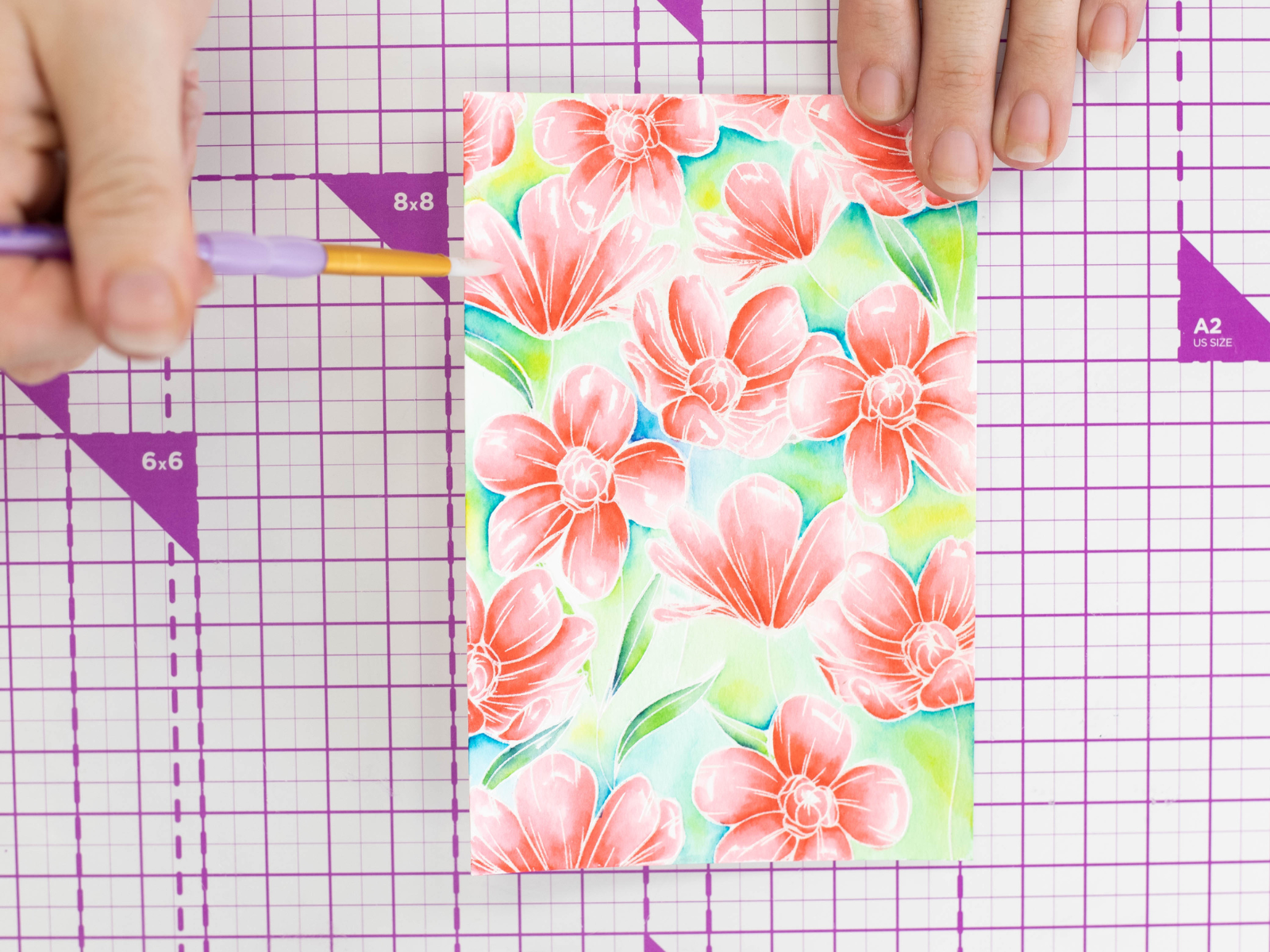 CC Monthly Craft Club- AS3- Aqua Techniques