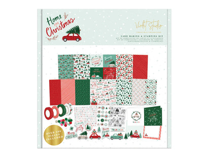Violet Studios Card Making & Stamping Bundle - Home for Christmas
