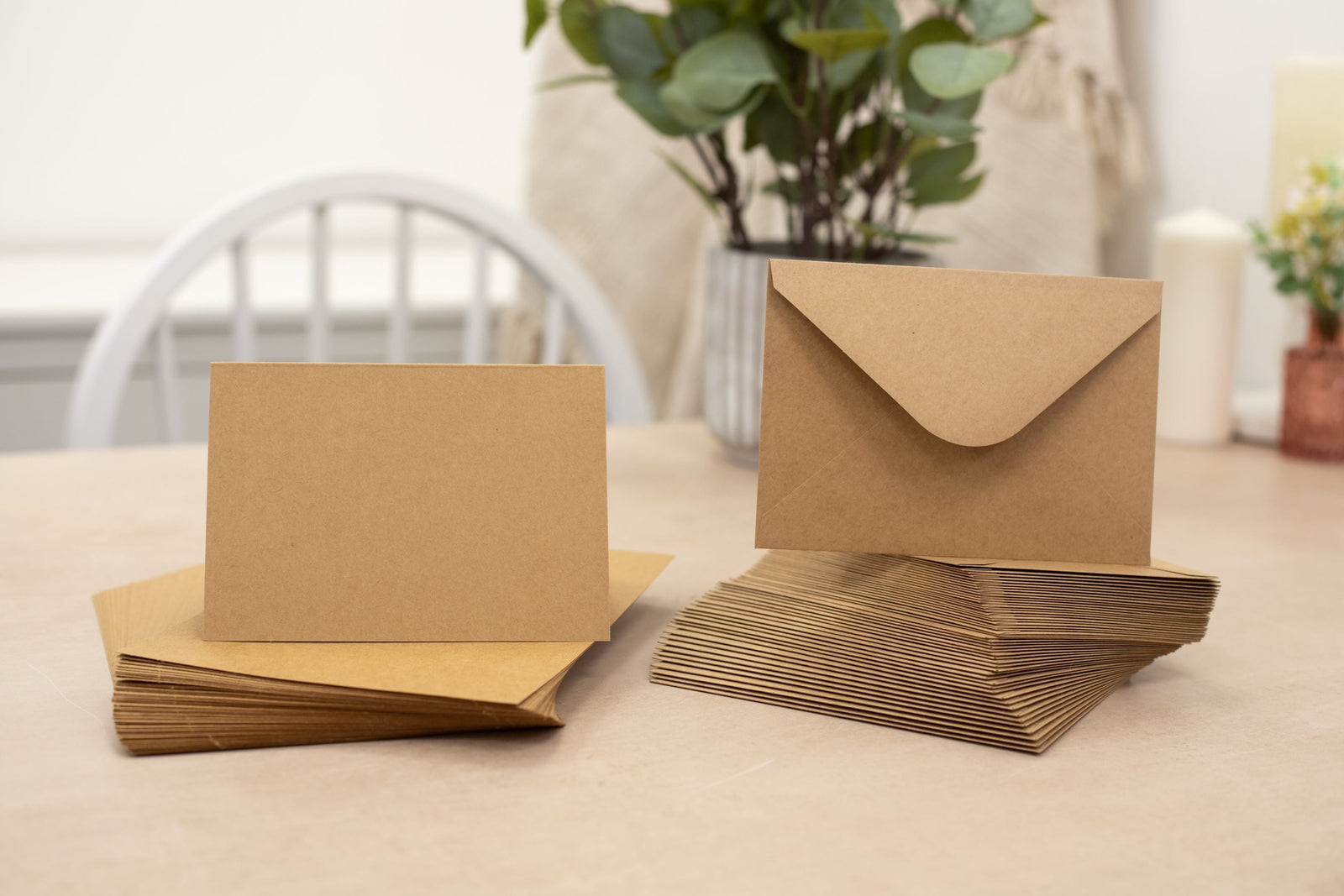 Crafter's Companion 5"x 7" Kraft Card & Envelopes - 100 Piece