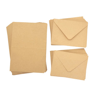 Crafter's Companion 5"x 7" Kraft Card & Envelopes - 100 Piece