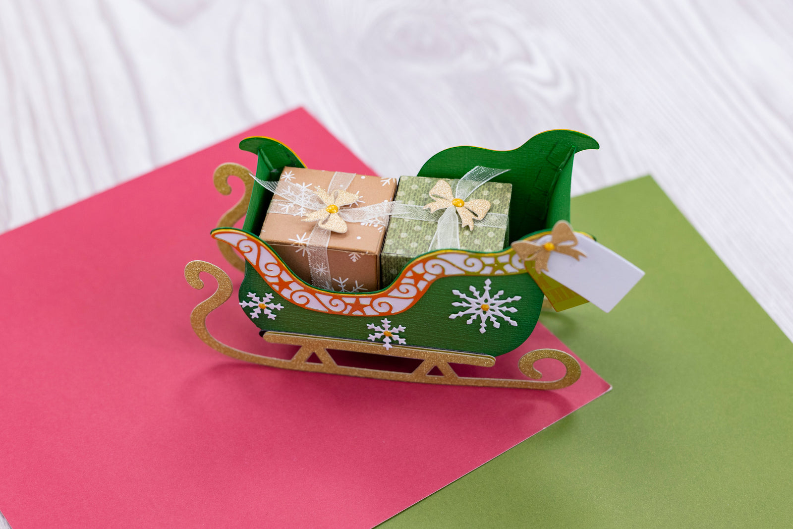 Crafter’s Companion Stamp & Dies - 3D Santa Sleigh