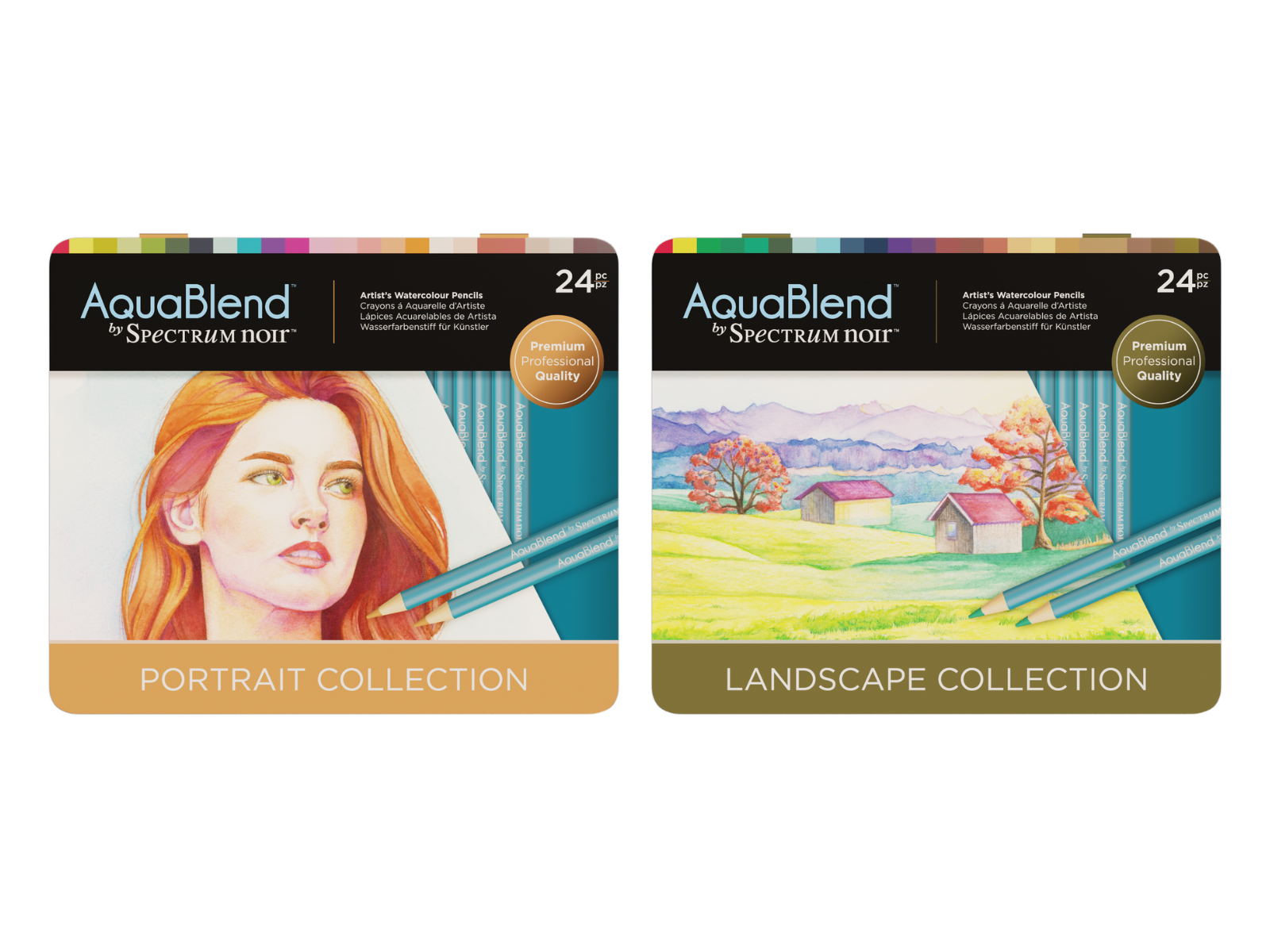 Spectrum Noir AquaBlend Pencils Duo